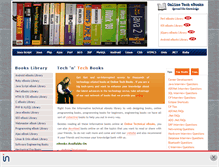 Tablet Screenshot of onlinetechbooks.com